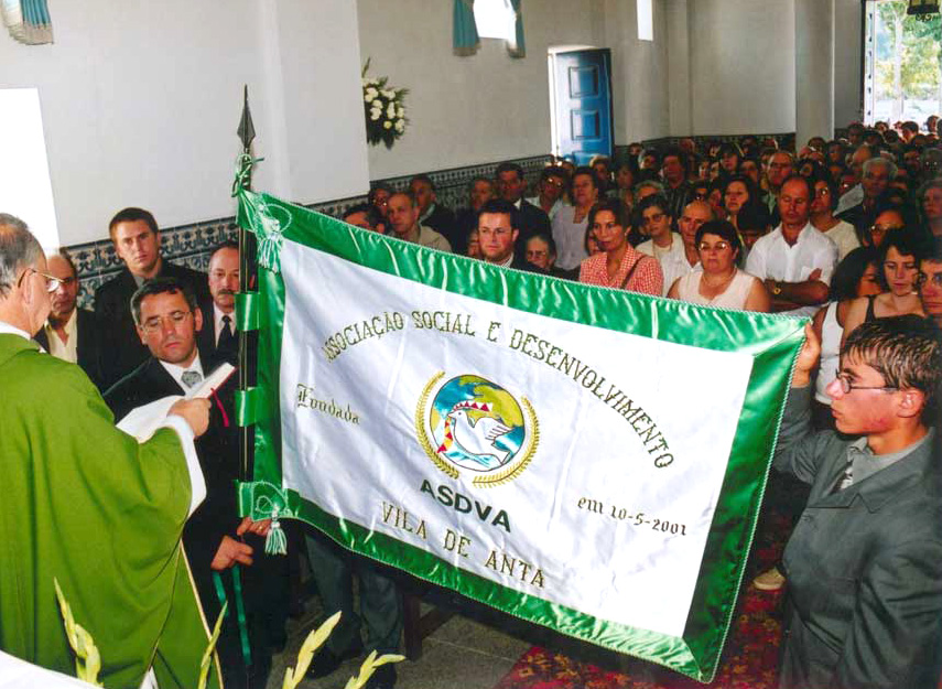Lançamento da Primeira Pedra Creche Associação Social e Desenvolvimento da Vila de Anta